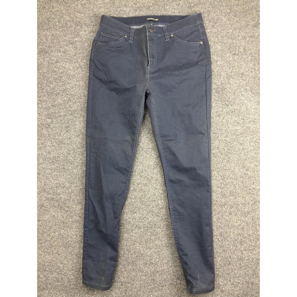 Toad&Co Skinny Jeans Womens 8 Blue Dark Wash Mid Rise Stretch‎ 30x30 Denim